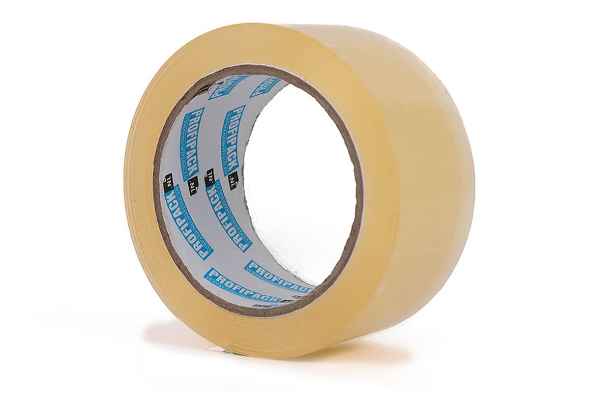PP acryl tape transparant - 48mm x 66m 48.0000 millimeter