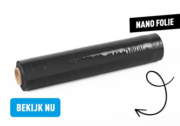 Zwarte nano wikkelfolie kopen