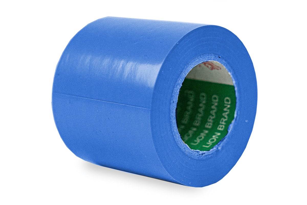 Isolatietape blauw - 50mm x 10m
