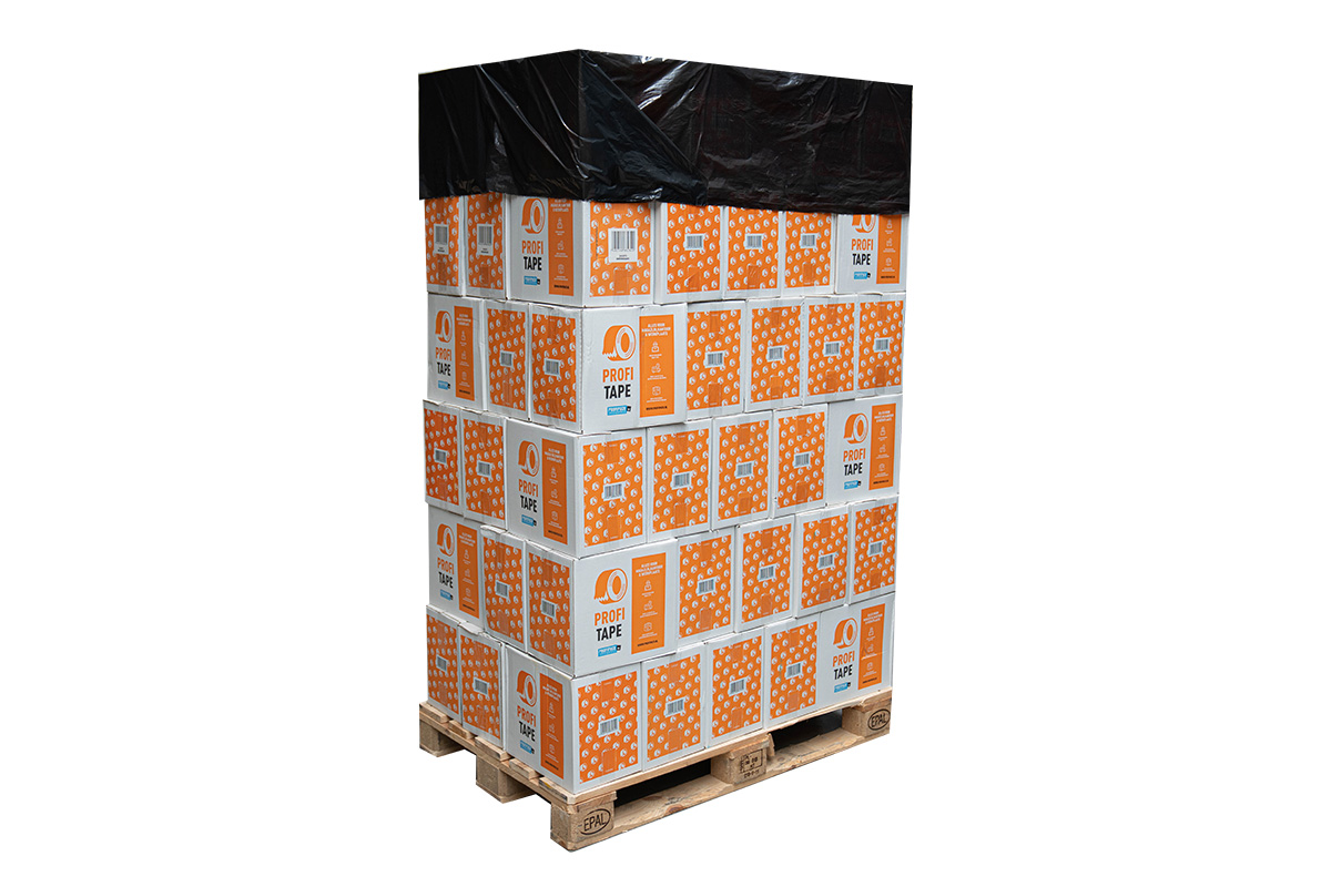Topvellen zwart - 140 x 180cm x 30my (250 st)