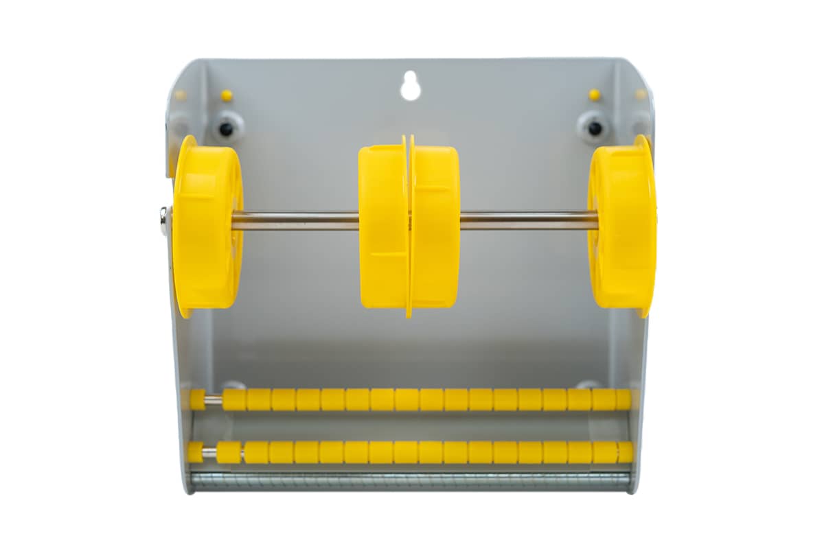 Etiketten dispenser Uni LD816 - 21,5cm breed (voor 4 rollen)