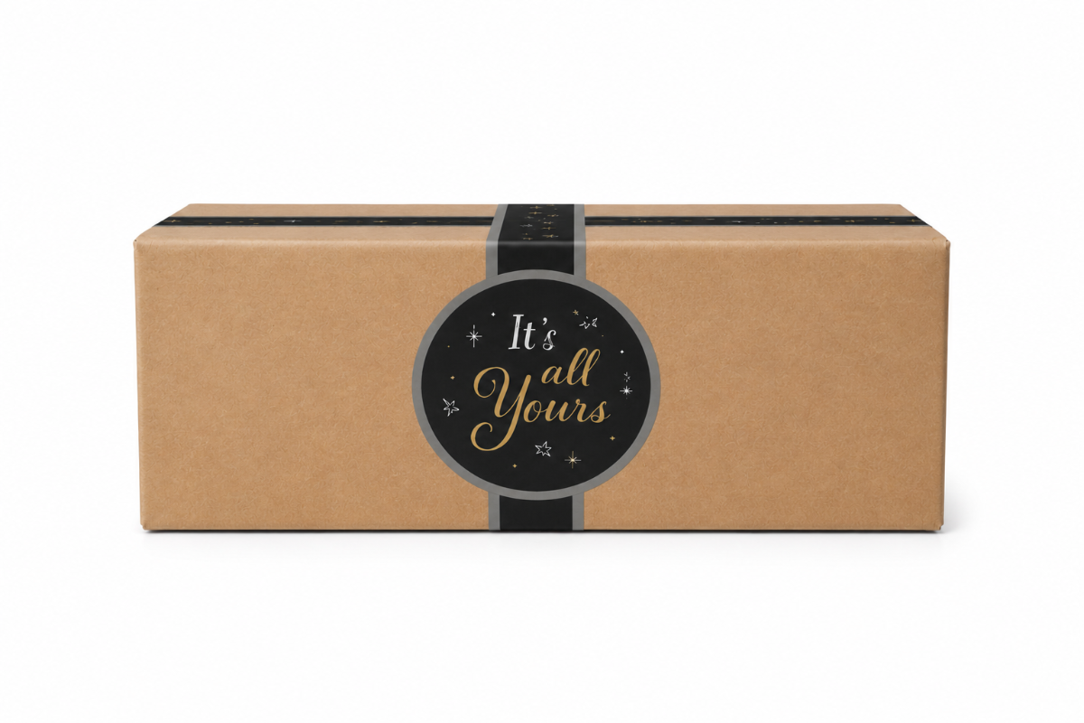 Geschenkdoos "Big Suprise Kraft" - 390 x 290 x 126mm