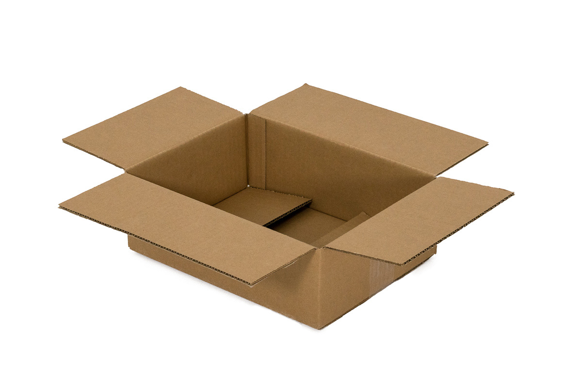 Kartonnen doos - 305 x 220 x 100mm (enkele golf)