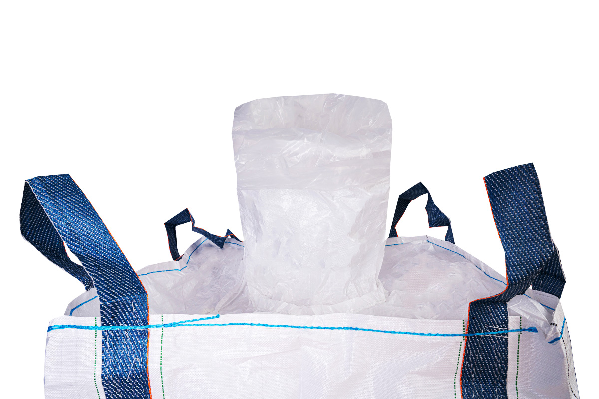 Big Bag stofdicht met vul & losslurf - 90 x 90 x 115cm Big Bag stofdicht met vul & losslurf - 90 x 90 x 115cm