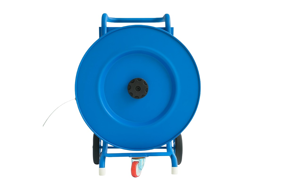 PET- PP- en staalband haspel extra wendbaar