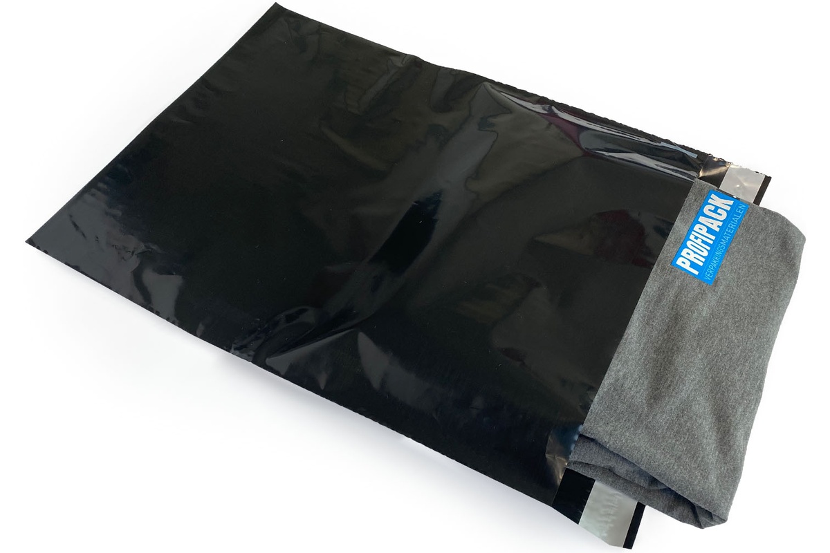 Coex verzendzakken zwart - 165 x 245mm (100 st)