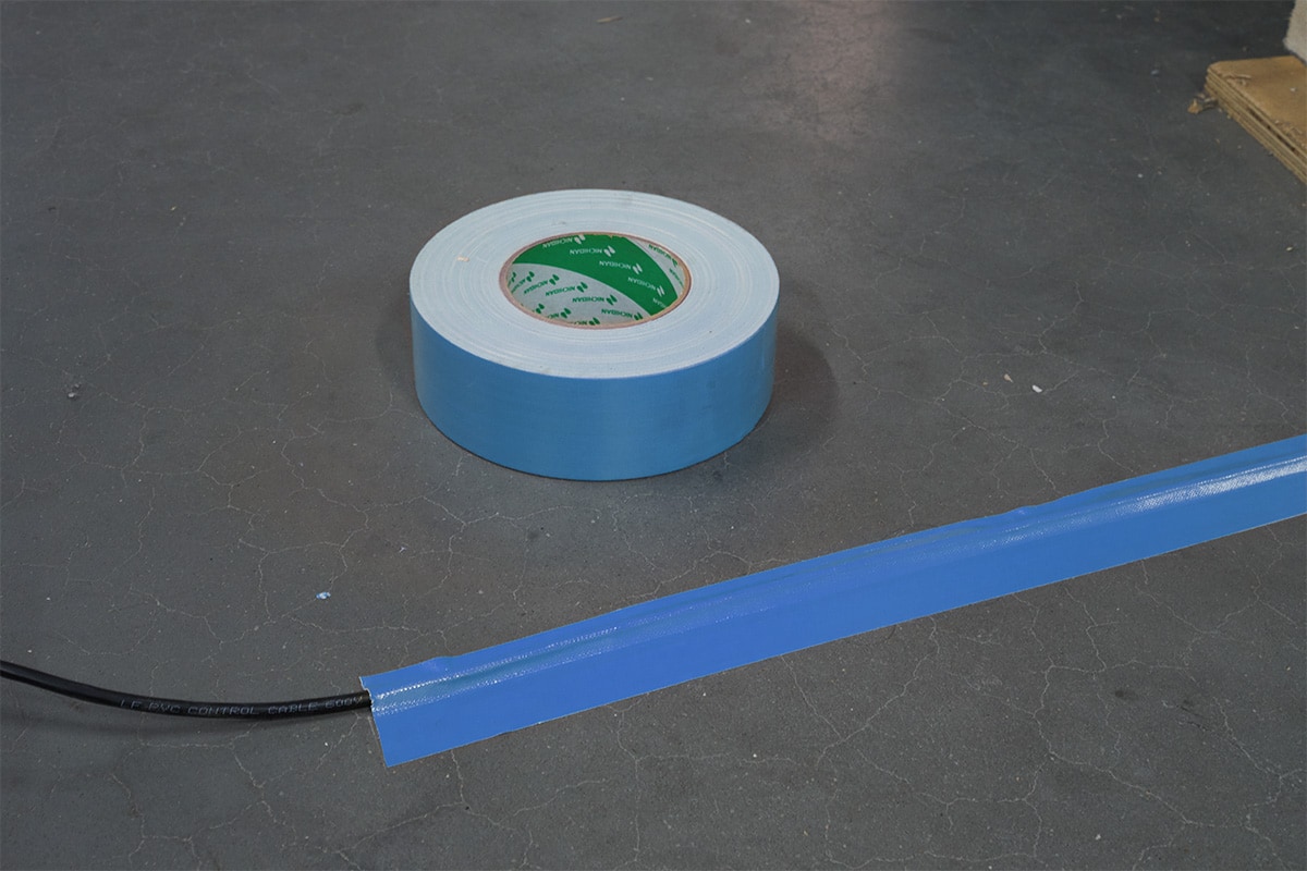 Nichiban® 1200 gaffa tape licht blauw - 50mm x 50m