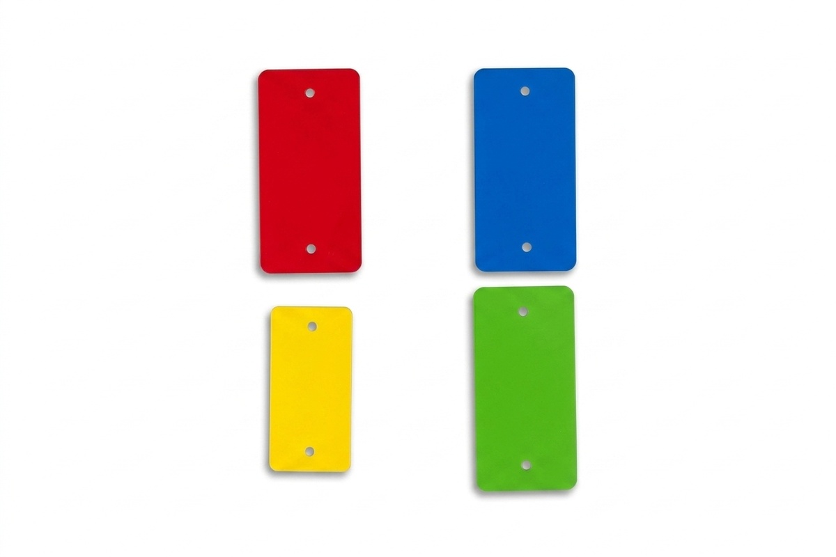 PEM labels rood - 55 x 110mm (1.000 st)