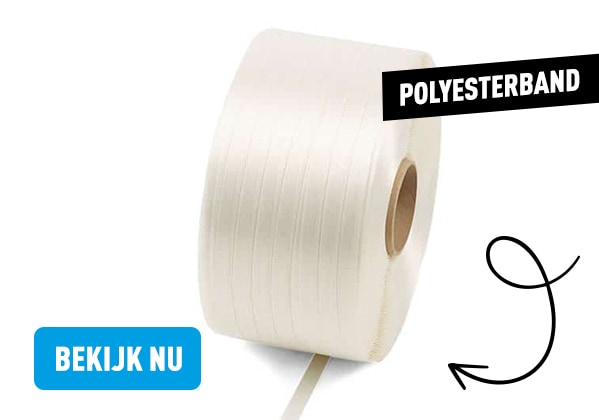 Omsnoeren met polyesterband - omsnoeringsmaterialen