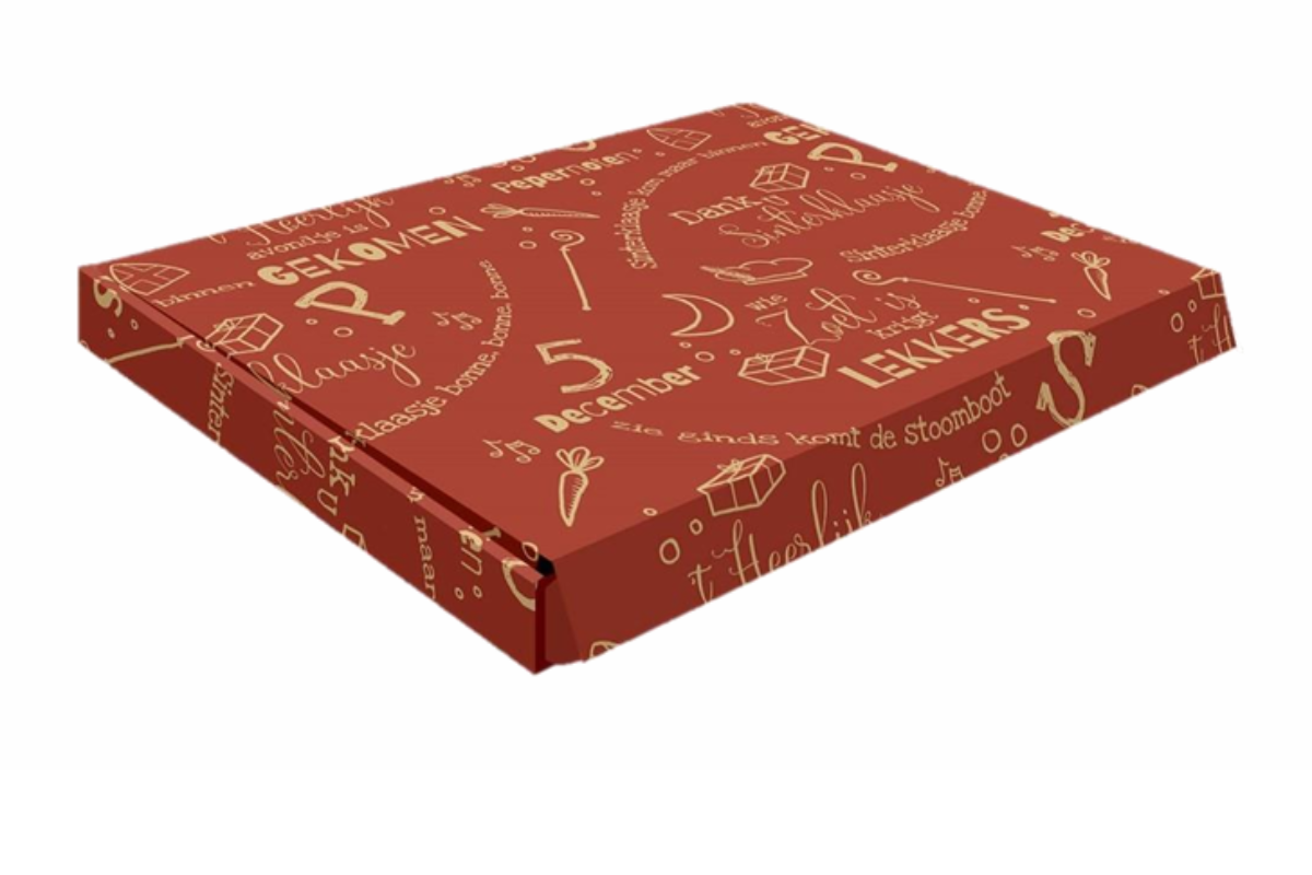 Brievenbusdoos "sinterklaas" - 310 x 220 x 28mm