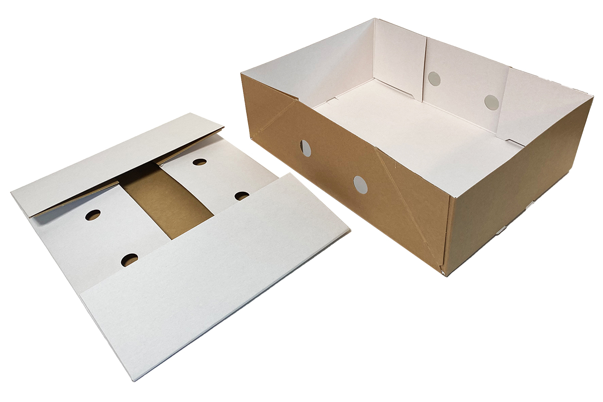 Vleesdoos met deksel - 578 x 378 x 150mm