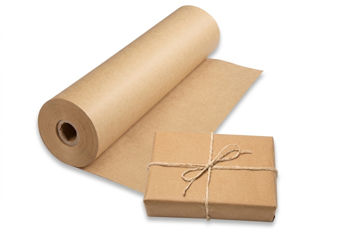 Natronkraft papier - 60cm x 275m x 70gr
