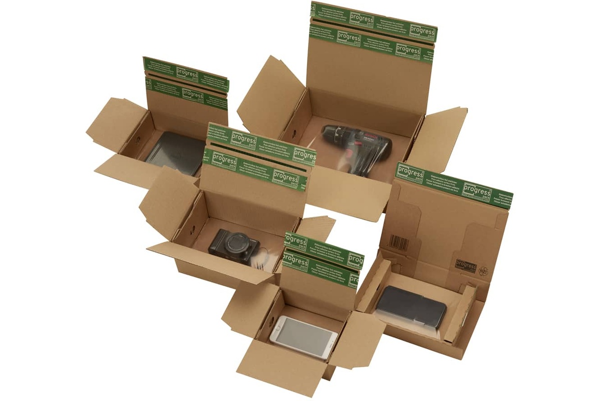 Speedbox retour dozen + fixeertray - 160 x 130 x 70mm (20 st)
