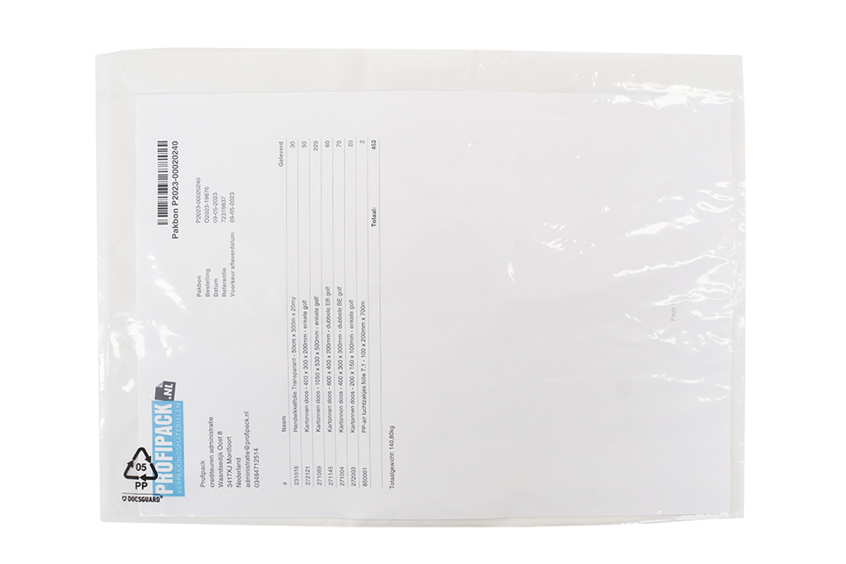1012020 docsguard paklijst blanco 165x122mm shot 1