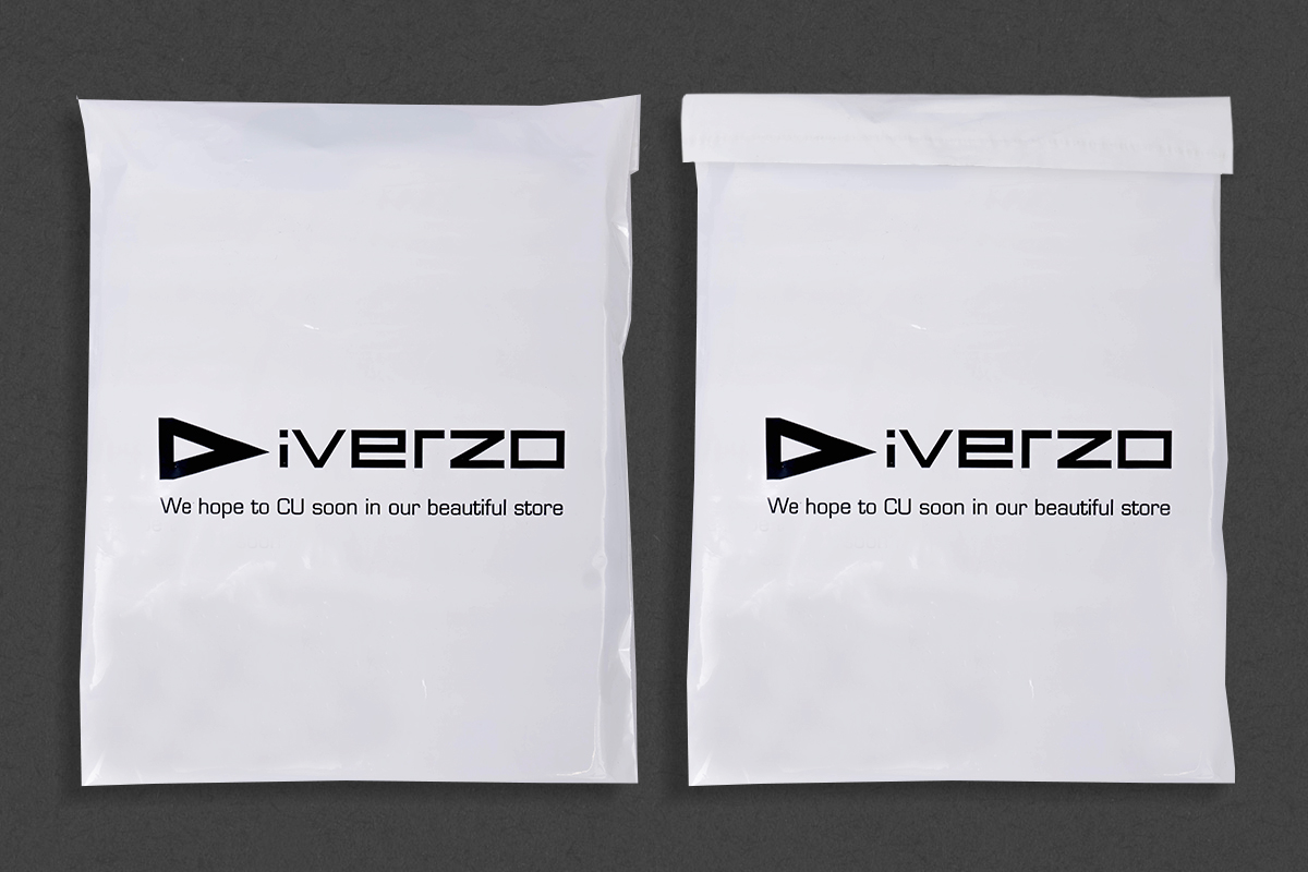 Coex verzendzakken 2 kleuren bedrukt - 165 x 245mm (100st)