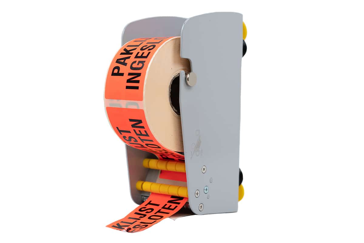 Etiketten dispenser Uni LD316 - 7,6cm breed (voor 1 rol)