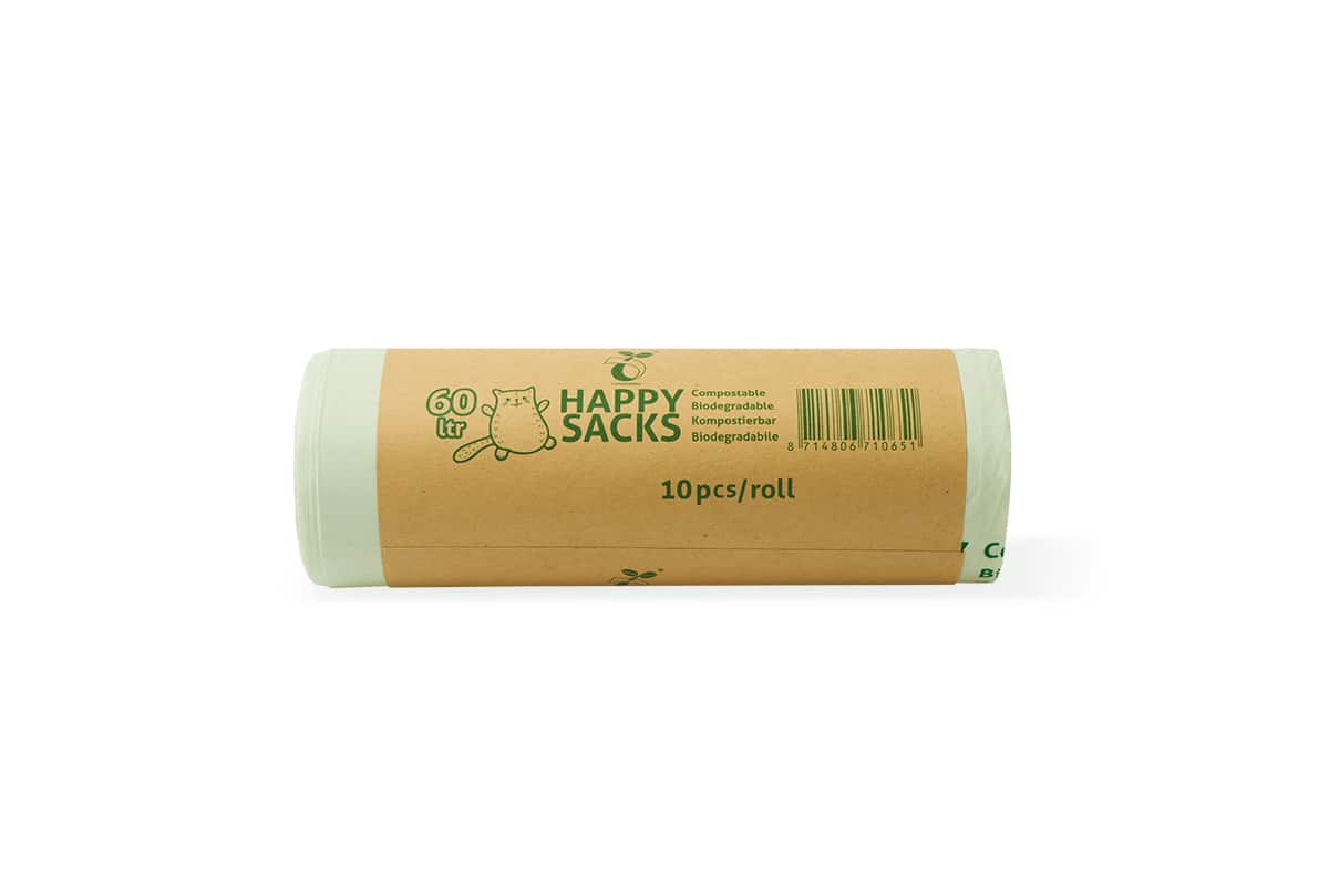 Happy Sacks bio GFT afvalzakken 100L - 70x110 cm