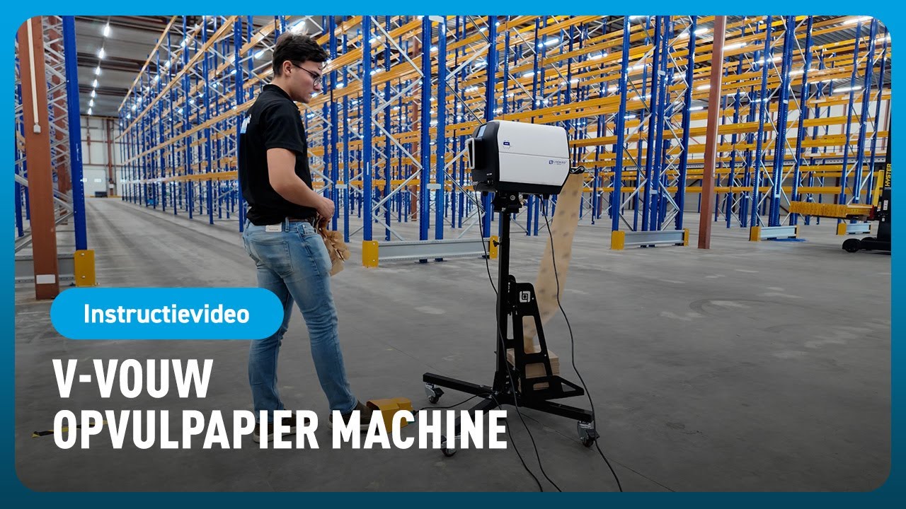 V-vouw opvulpapier machine lease