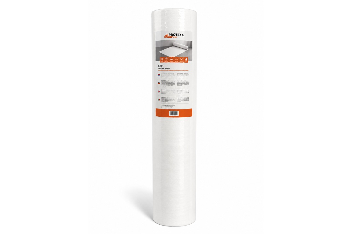 Protexa Grip Vloer afdekvlies wit - 100cm x 25m (180gr/m²)