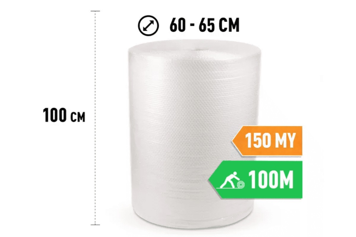 Noppenfolie zwaar - 100cm x 100m x 150my
