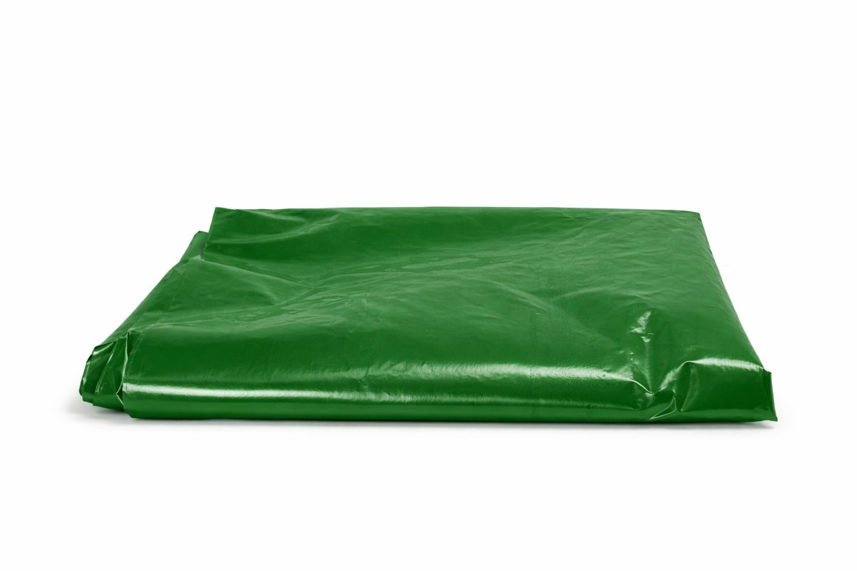 Plastic matrashoezen groen - 100 x 22 x 230cm x 100my (25 st)