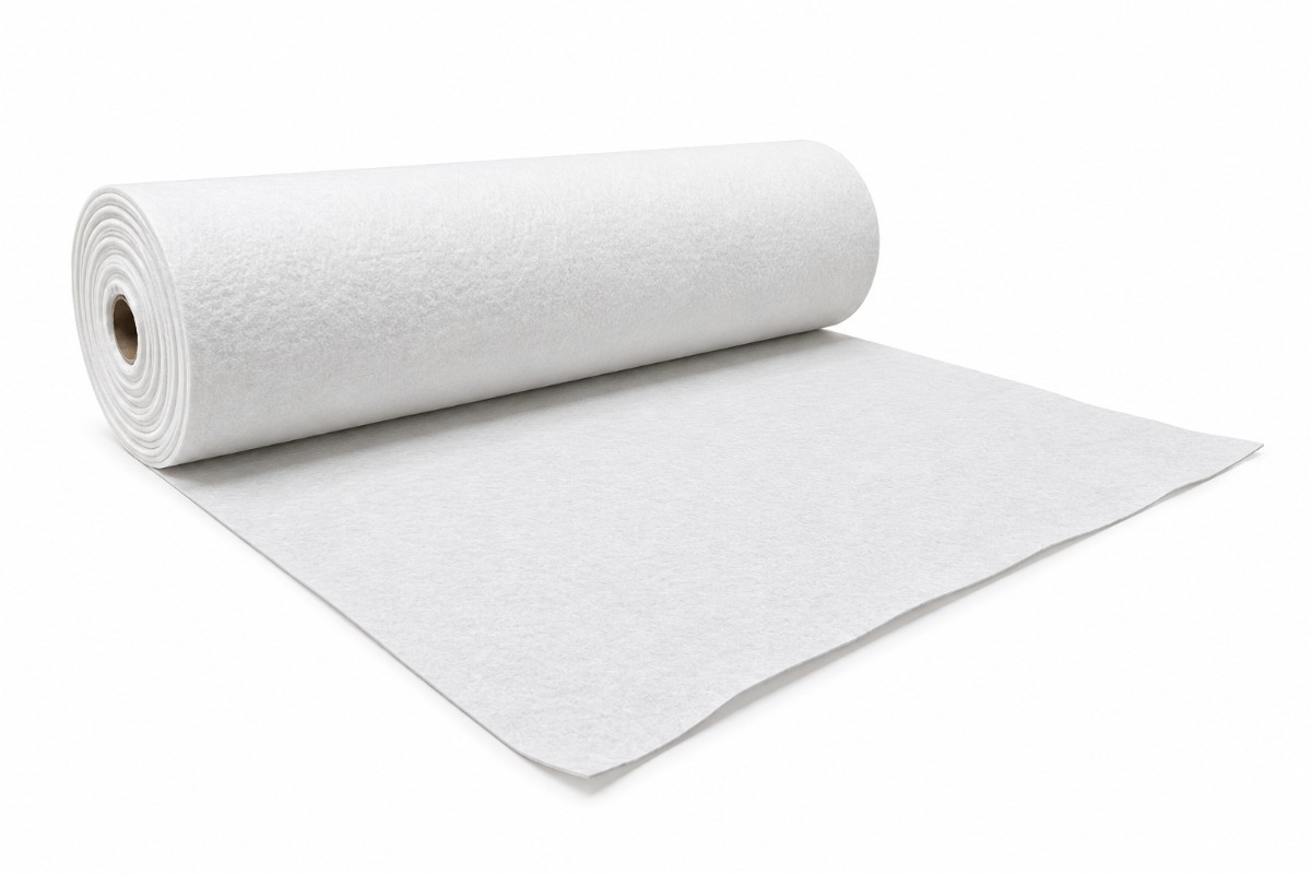 Protexa Grip Vloer afdekvlies zelfklevend wit - 60cm x 25m (180gr/m²)