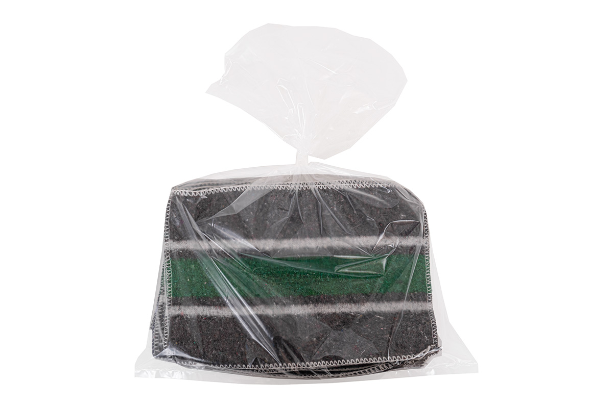 HDPE plastic zakken - 60 x 90cm x 35my (250 st)