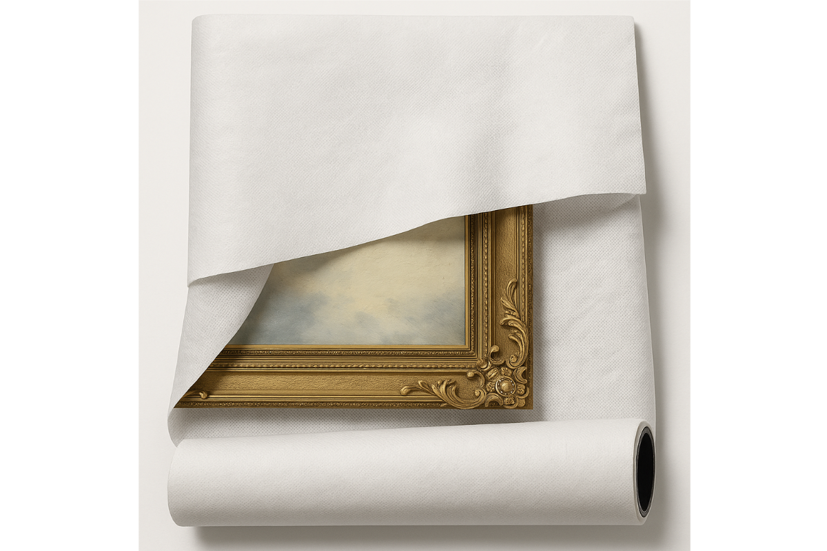 Tyvek Inpakfolie 1442R - 152,4cm x 50m x 154my