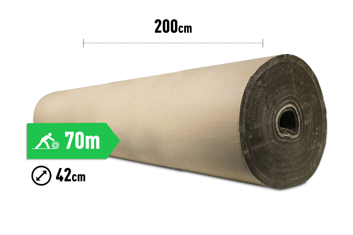 Profipack golfkarton 200cm 70m afmeting