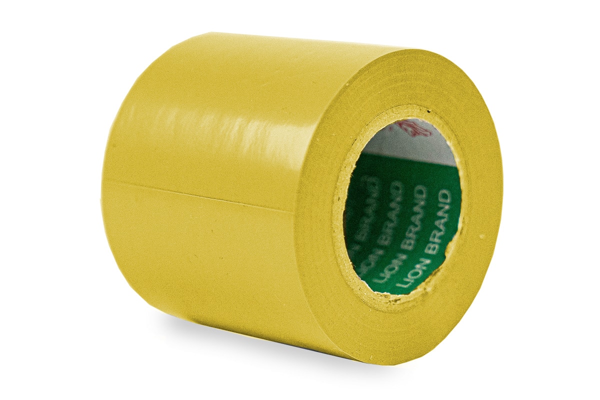 Isolatietape geel - 50mm x 10m