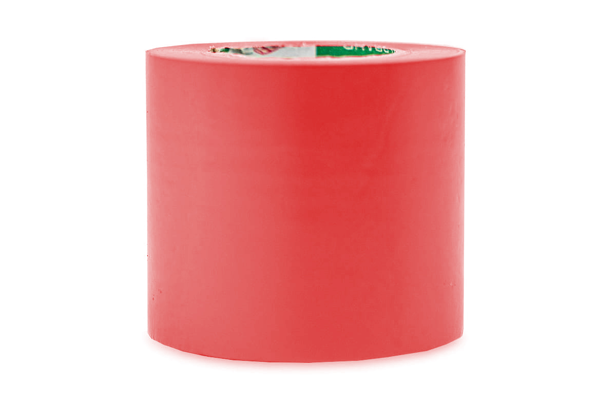 Isolatietape rood - 50mm x 10m