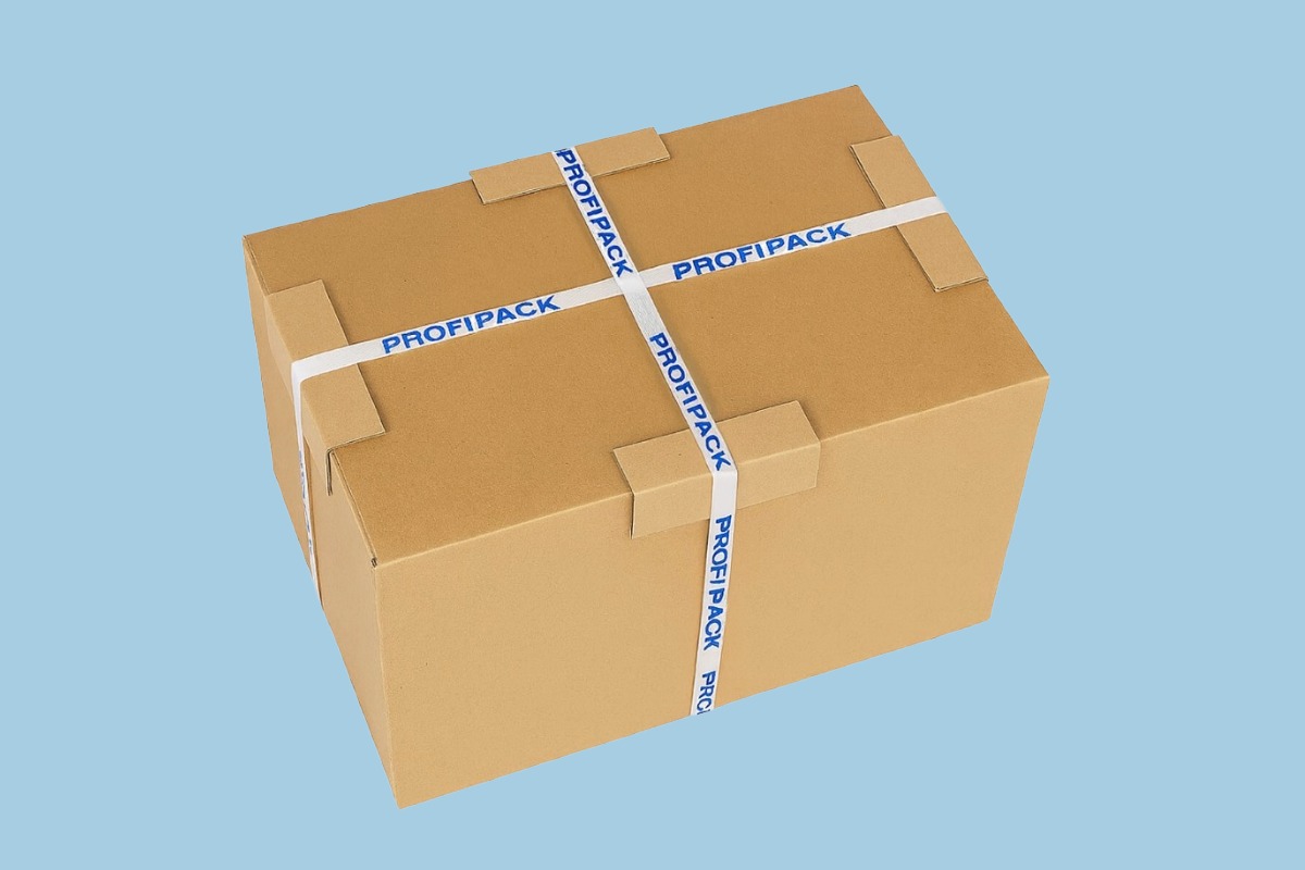 Bedrukt omsnoeringsband bij Profipack Bedrukt omsnoeringsband bij Profipack