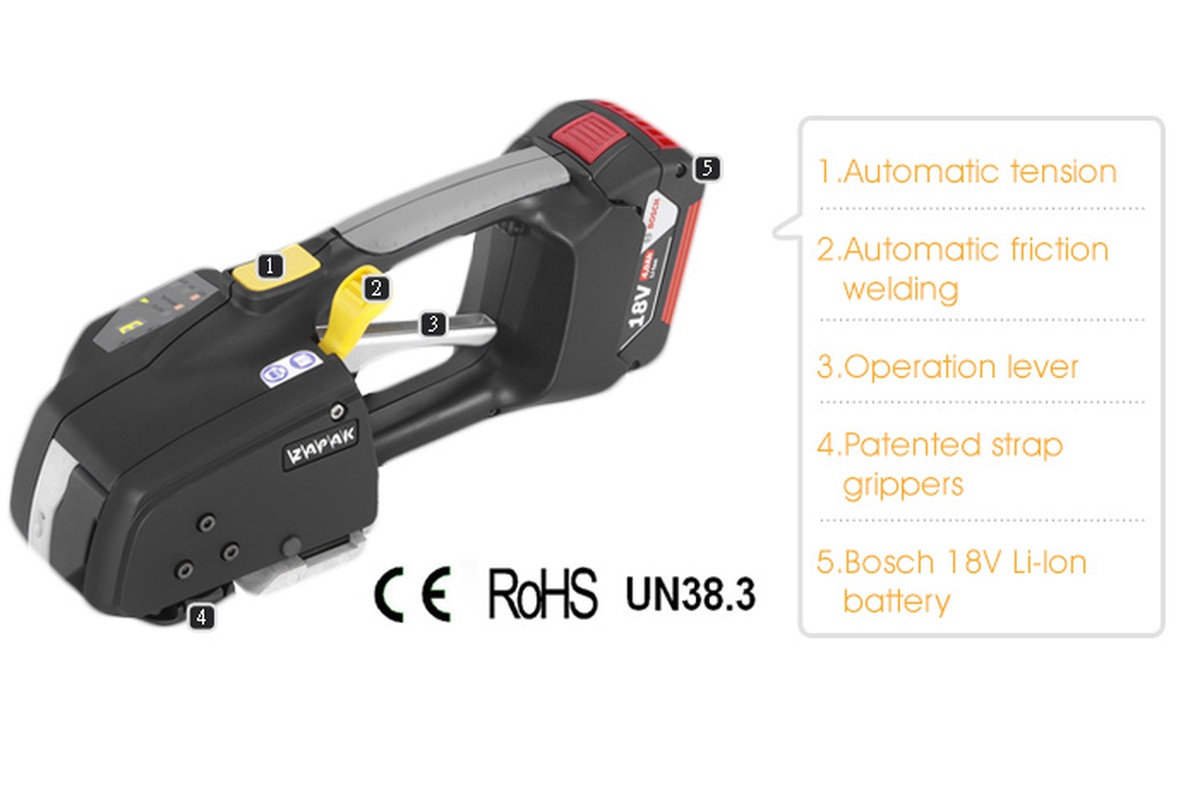 Zapak ZP-97 omsnoeringsapparaat - 16 t/m 19mm