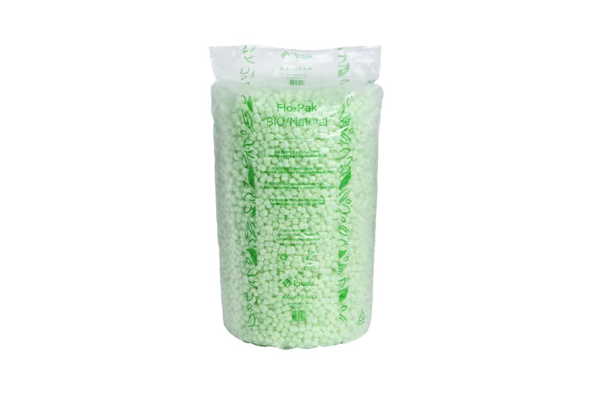 Opvulchips bio groen - 400 liter