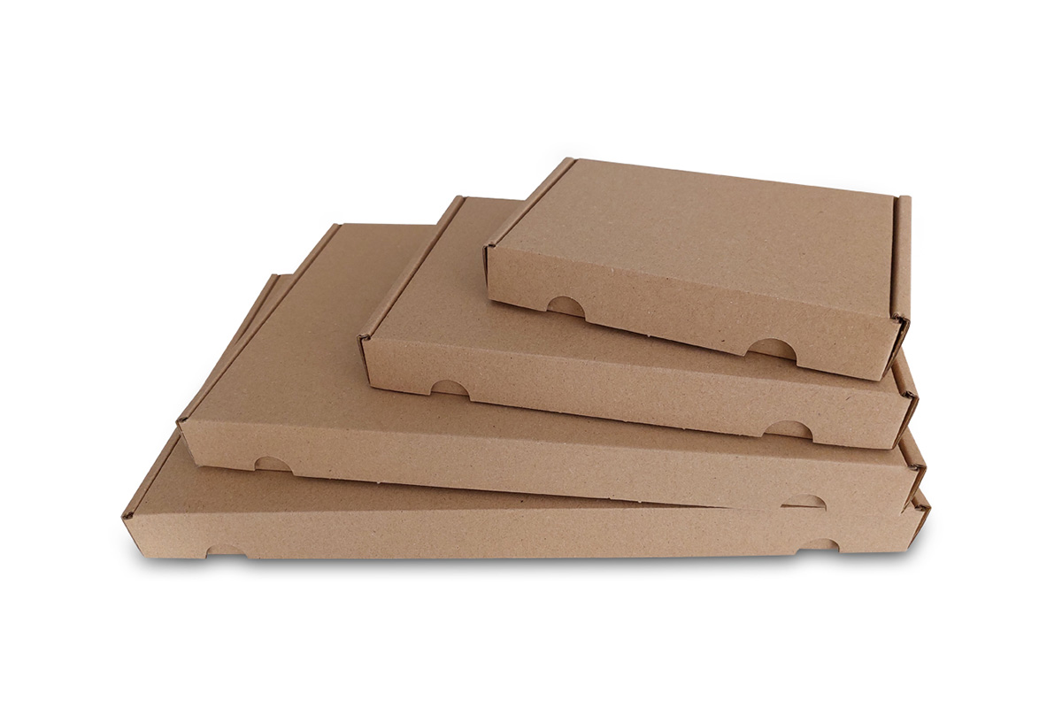 Brievenbusdozen bruin A4 - 310 x 220 x 28mm 