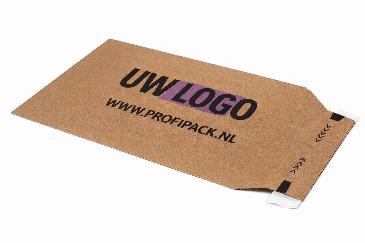 Kartonnen enveloppen premium bedrukt - 246 x 357 x 0-50mm 