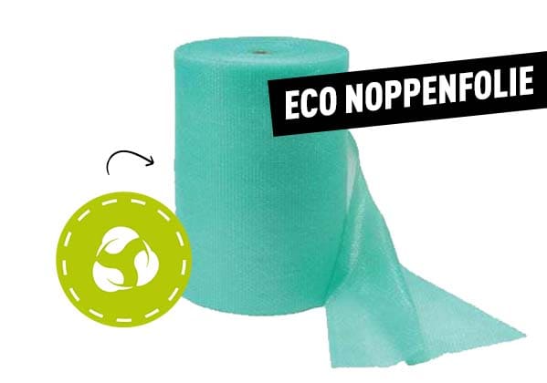 Duurzaam verpakken met eco noppenfolie