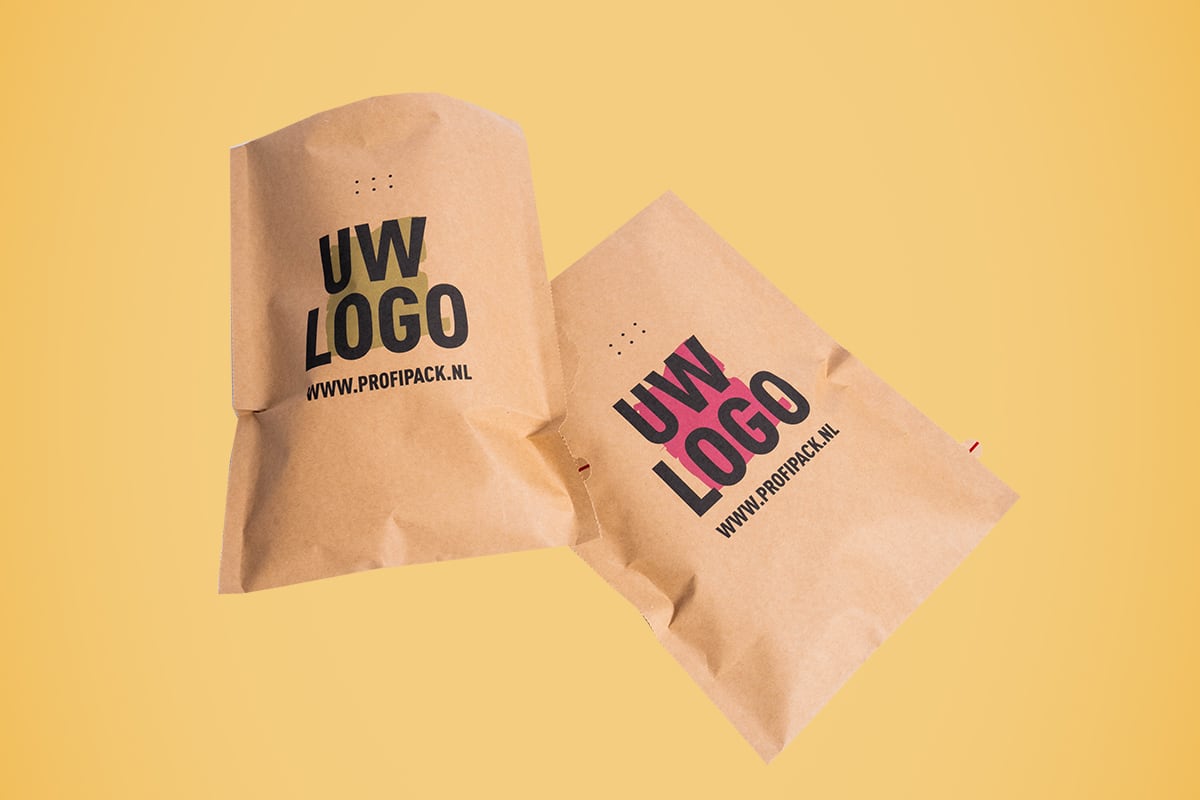 Kraftzakken met logo - bedrukte verpakkingen bij Profipack