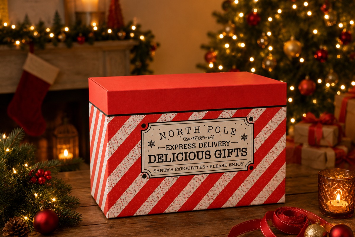 Geschenkdoos "Express Delivery" - 390 x 290 x 177 mm 