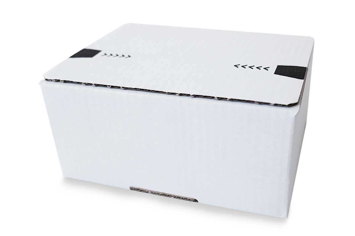 Autolock doos wit - 160 x 130 x 75mm