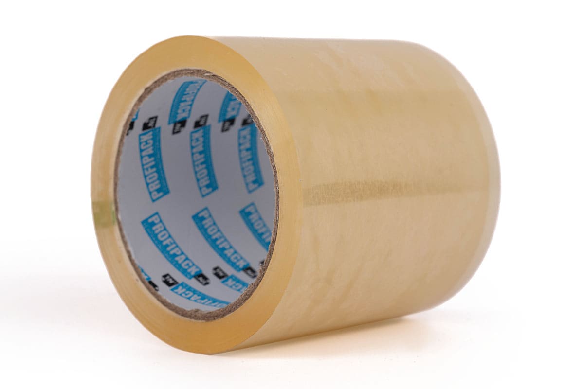 PP acryl tape transparant - 48mm x 66m 100.0000 millimeter