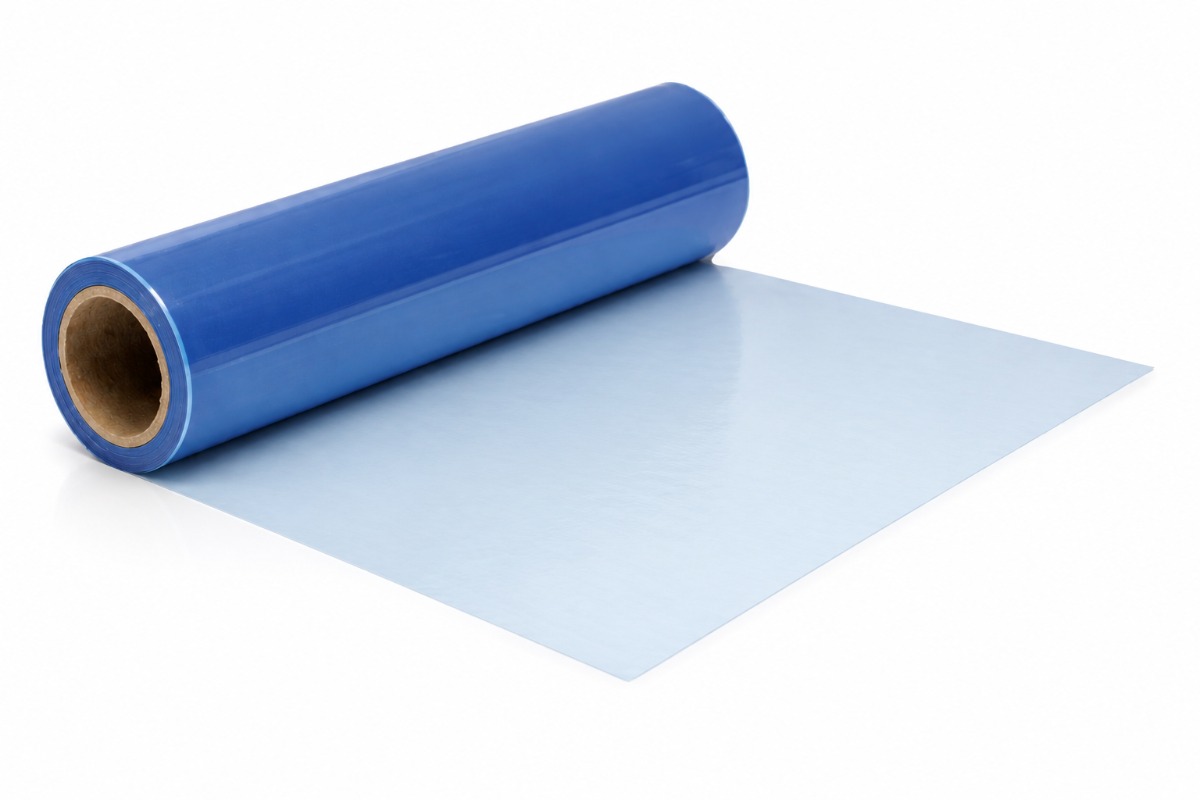 Protexa Glas Beschermfolie blauw - 50cm x 100m x 40my