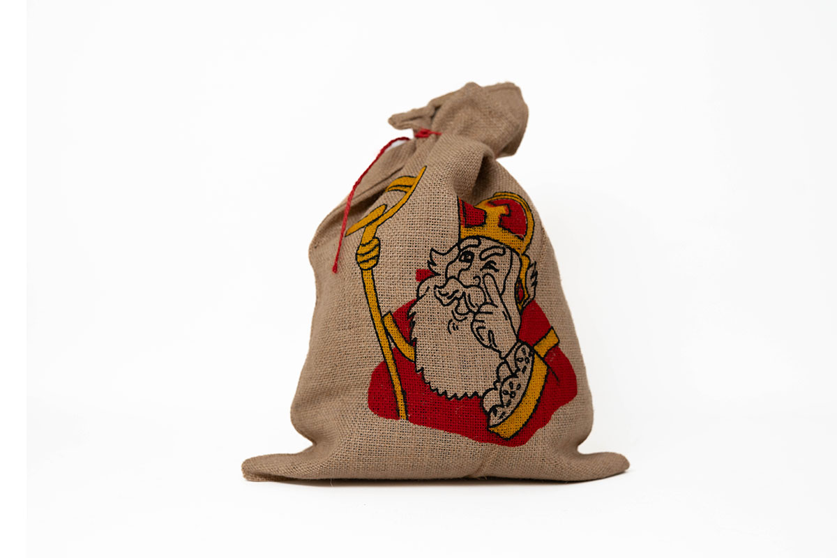 000000 sinterklaas zak groot staand