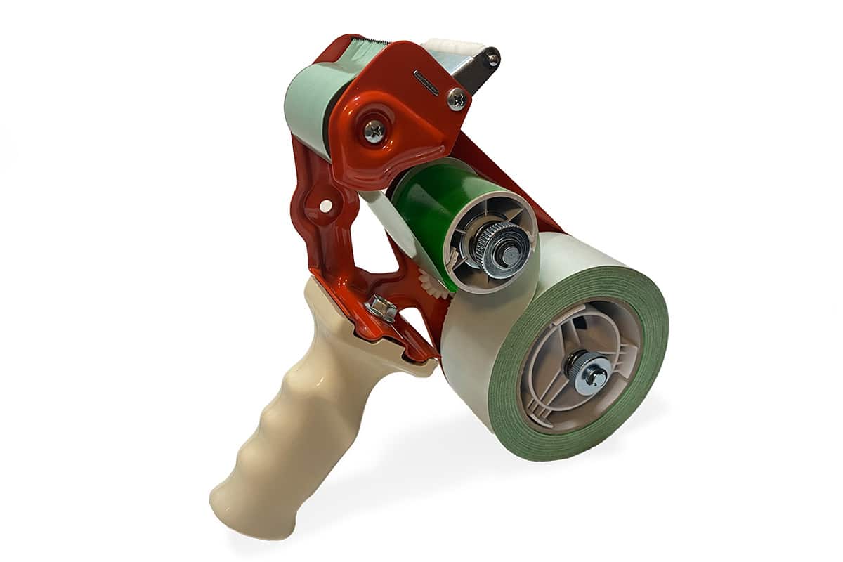 Tape dispenser dubbelzijdig tape - 25/50mm Tape dispenser dubbelzijdig tape - 25/50mm