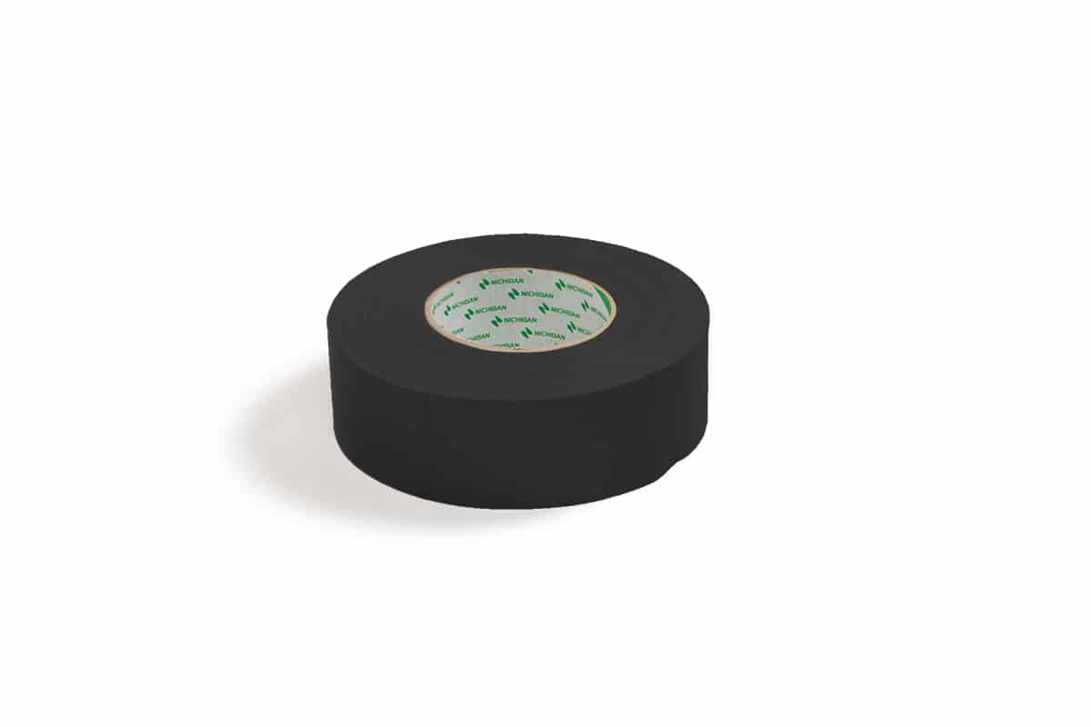 Nichiban® 1200 gaffa tape zwart - 38mm x 50m Nichiban® 1200 gaffa tape zwart - 38mm x 50m