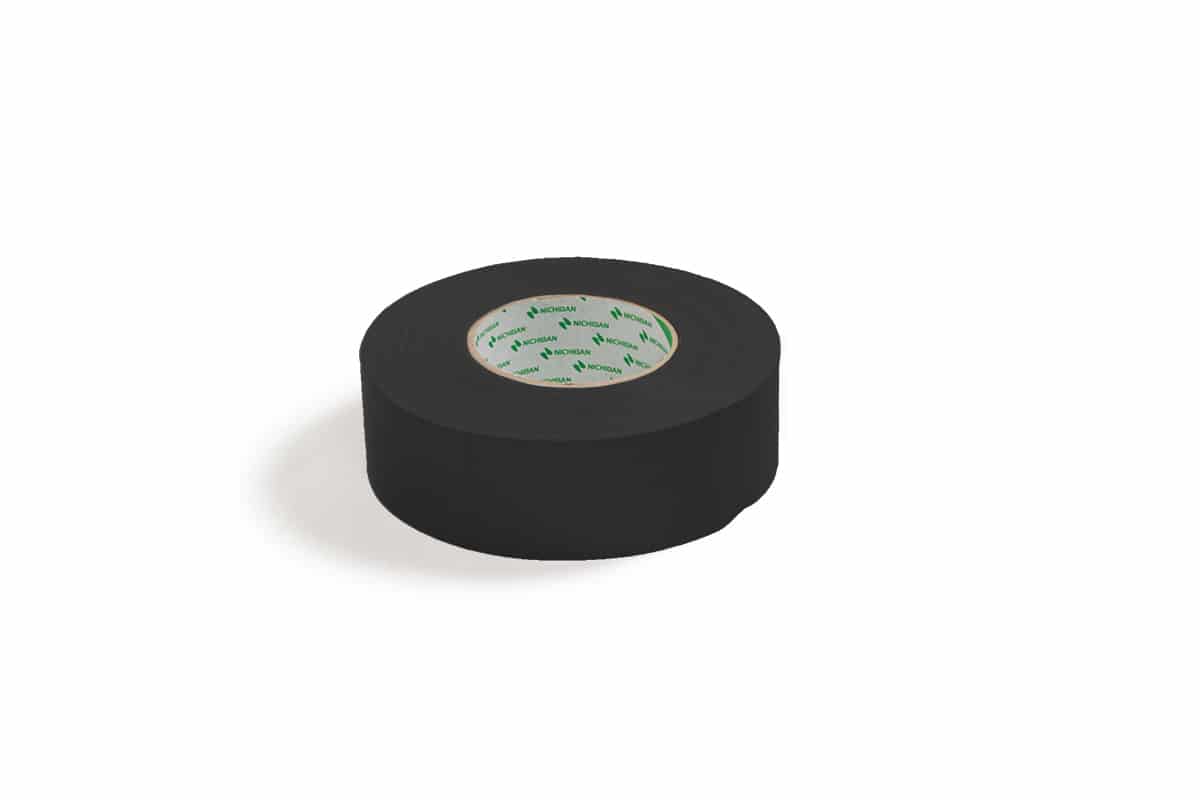 Nichiban® 1200 gaffa tape zwart - 38mm x 50m