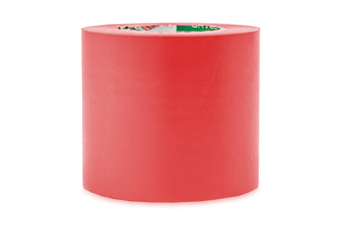Isolatietape rood - 50mm x 10m