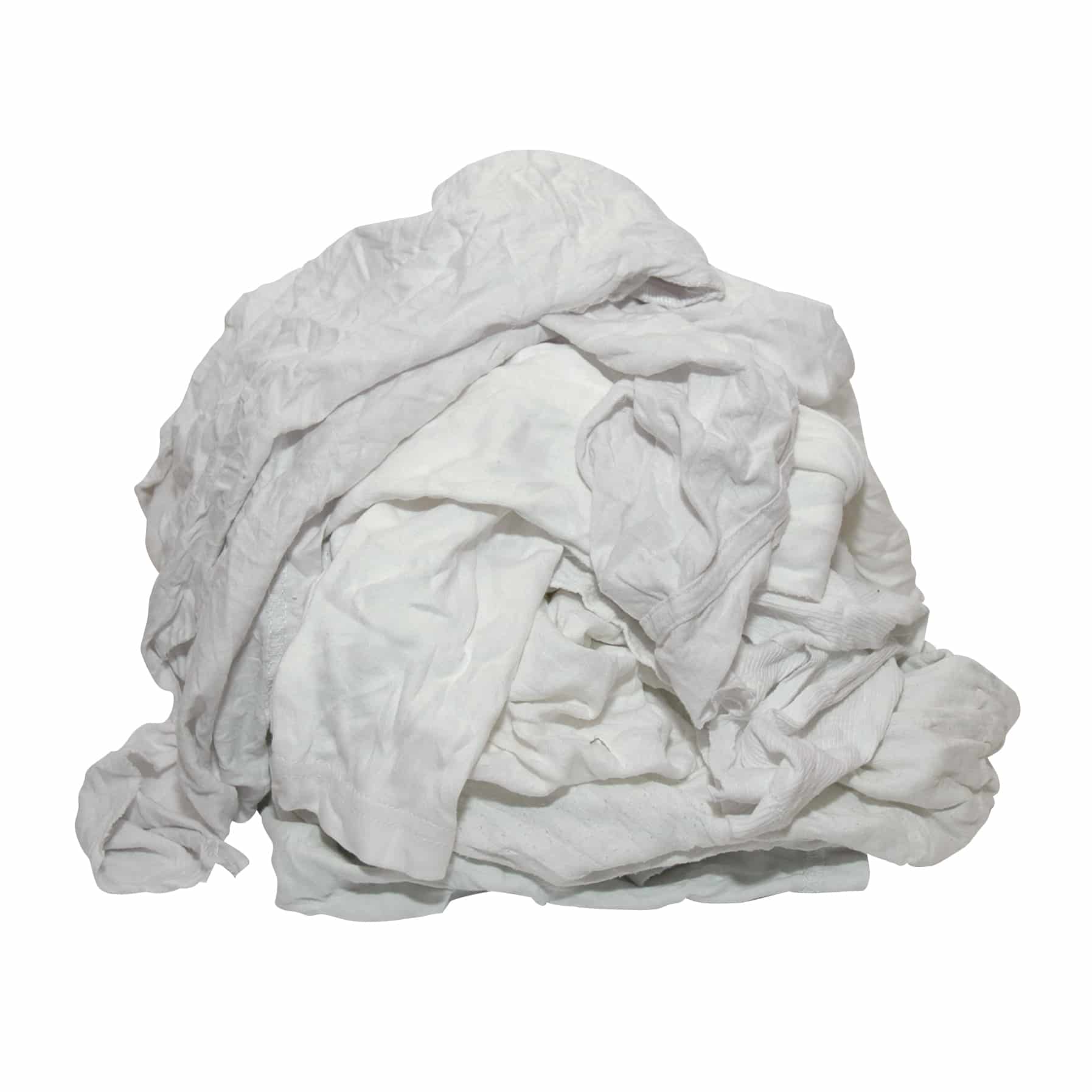 Poetsdoeken wit tricot - doos á 10 kg (1é kwaliteit)