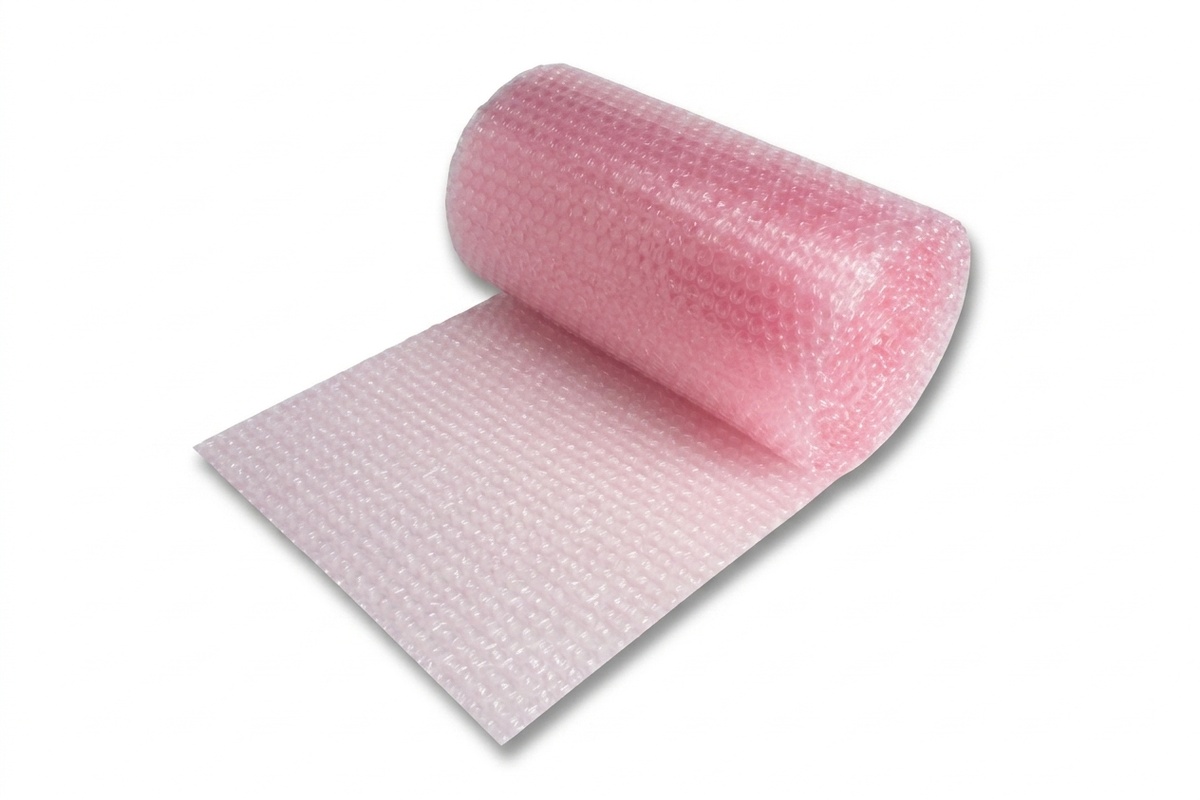 Noppenfolie antistatisch - 100cm x 100m x 80my