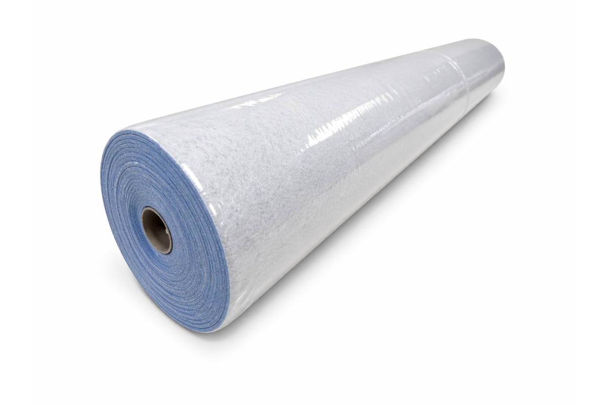 Vloer afdekvlies AirLight ademend en zelfklevend - 100cm x 25m x 180gr